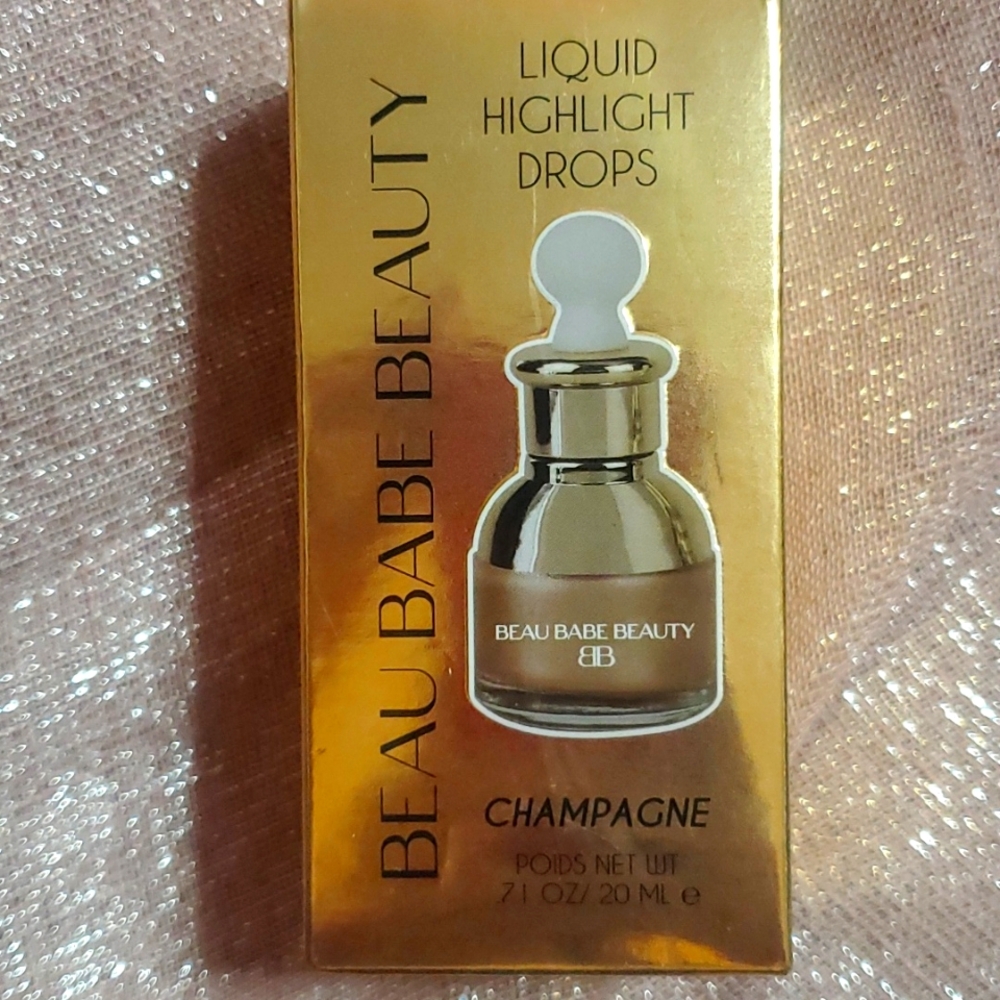 Beau Babe Beauty liquid highlight drops in champagne